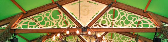 Oktoberfest festival tent Schützenlisl® folk singer's tent at the Oidn Wiesn: Environment and sustainability